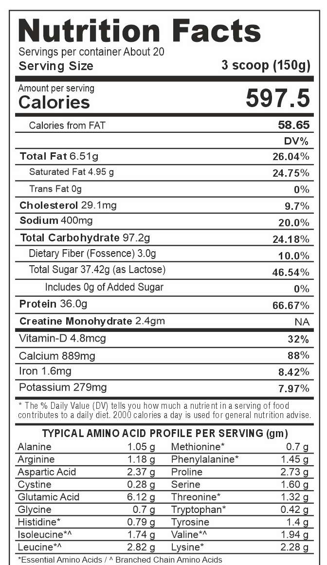 LeanOX Mass Gainer - Image 3